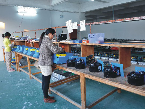 機(jī)芯組裝區(qū)